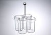 Cutlery Acrylic Caddy 4 Sections