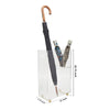 Acrylic Slim Umbrella Stand on Gold Legs