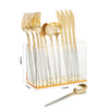 3 Sections Slim Acrylic Caddy