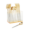 3 Sections Slim Acrylic Caddy