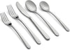 CAMBRIDGE Kiera Texturem Forged Stainless Steel Flatware Service of 4 (20 piece)