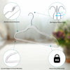 Clear Slim Hangers pack of 10