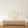 Personalized Acrylic Low Tissue Box