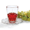 Crystal Kiddish Cup Set 5OZ