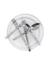 MUSEUM COLLECTION Texture Stainless Steel Flatware Service of 4 (20 piece)