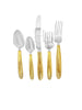 Museum Collection Gold Cavalry 18/10 Stainless Steel Flatware Set Service of 4 (20 piece)
