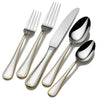 Mikasa Gold Accent Cameo 18/10 Flatware Set Service of 12+Serving Pieces (65 piece)