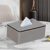 PU Leather Facial Tissue Box Cover