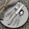 Wallace Antique Baroque 18/10 Flatware Service of 12 + Serving Pieces (65 piece)