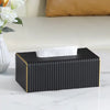 PU Leather Facial Tissue Box Cover