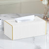 PU Leather Facial Tissue Box Cover